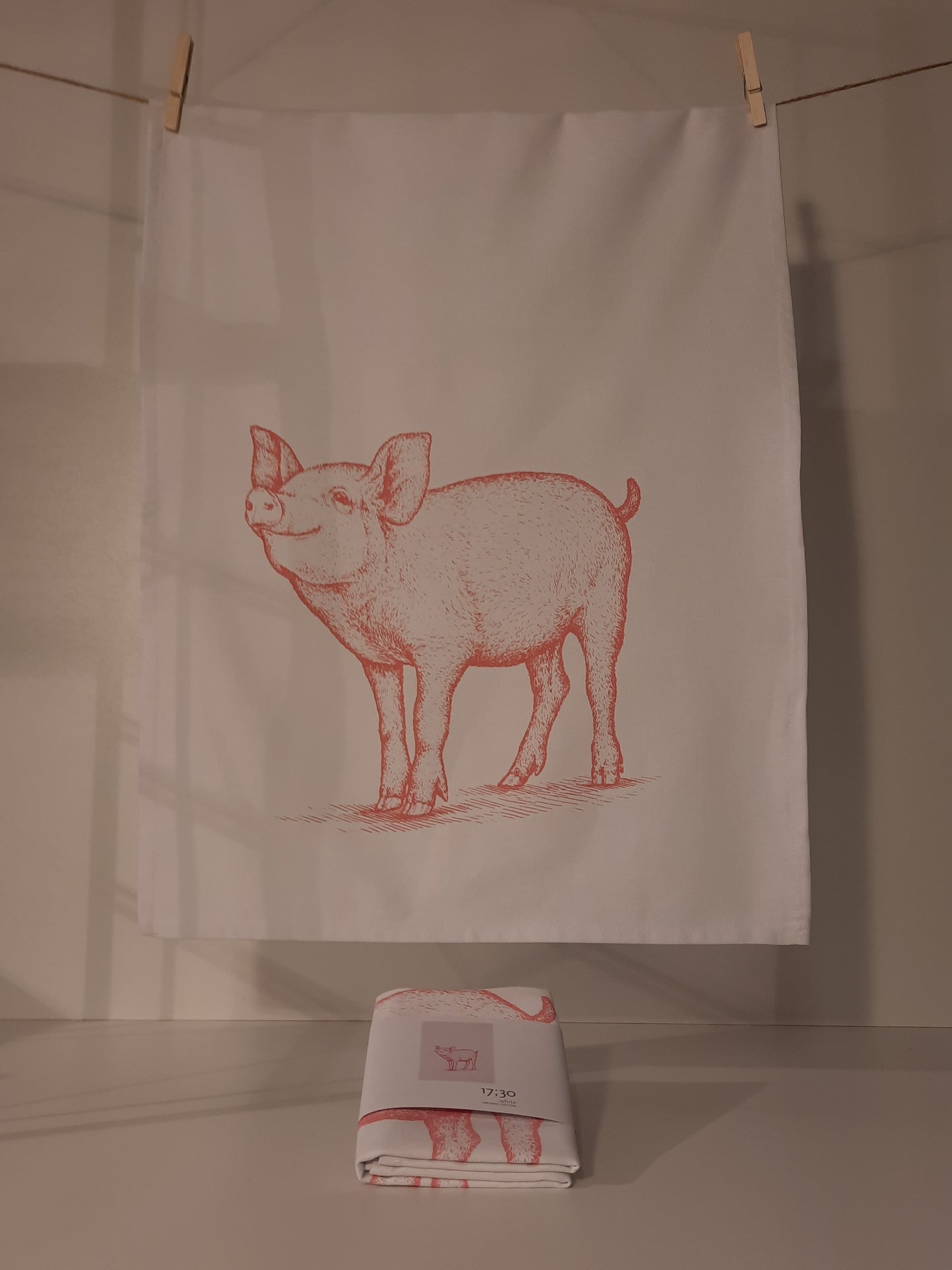 Geschirrhandtuch Schwein