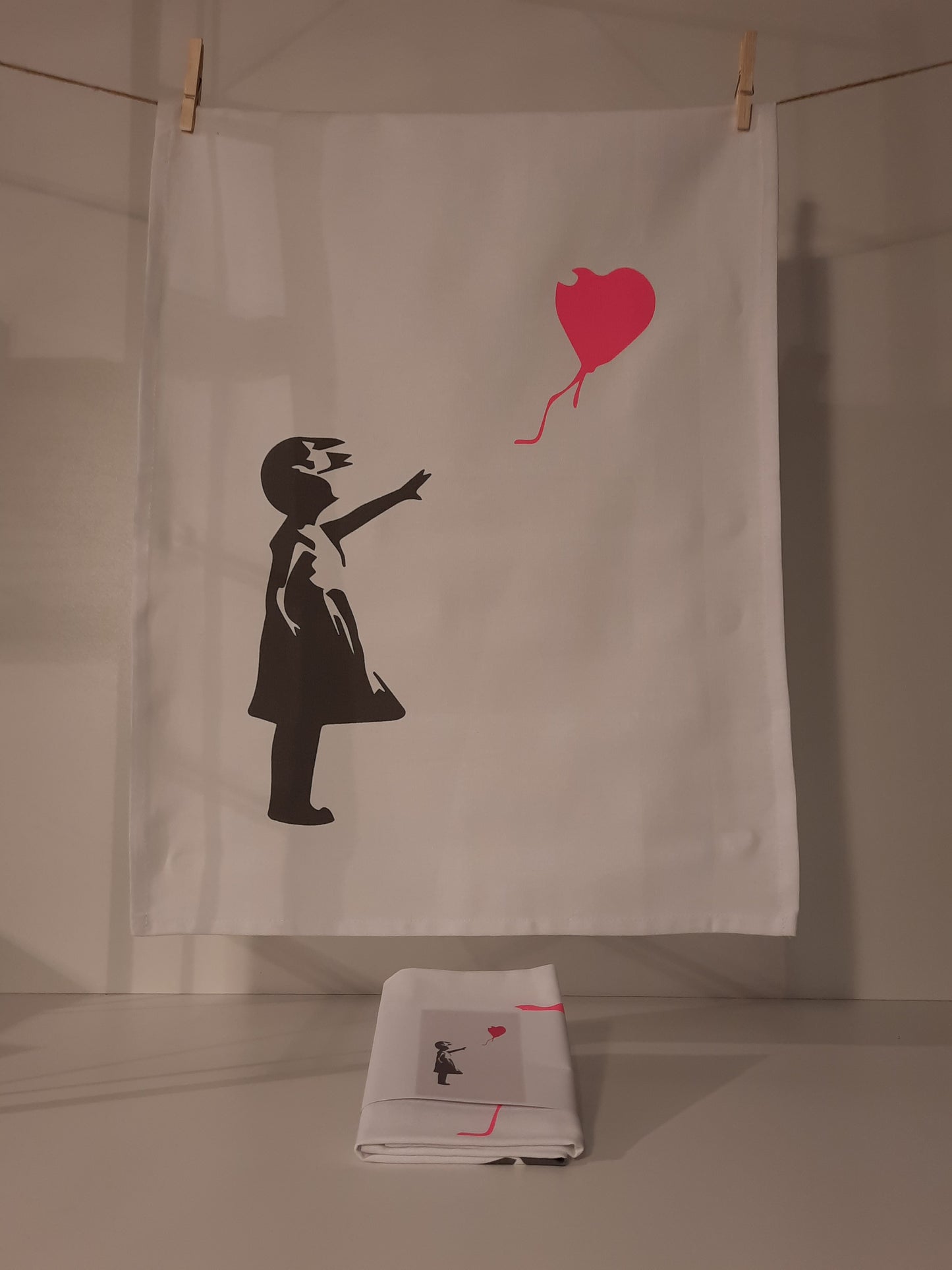 Geschirrhandtuch Banksy