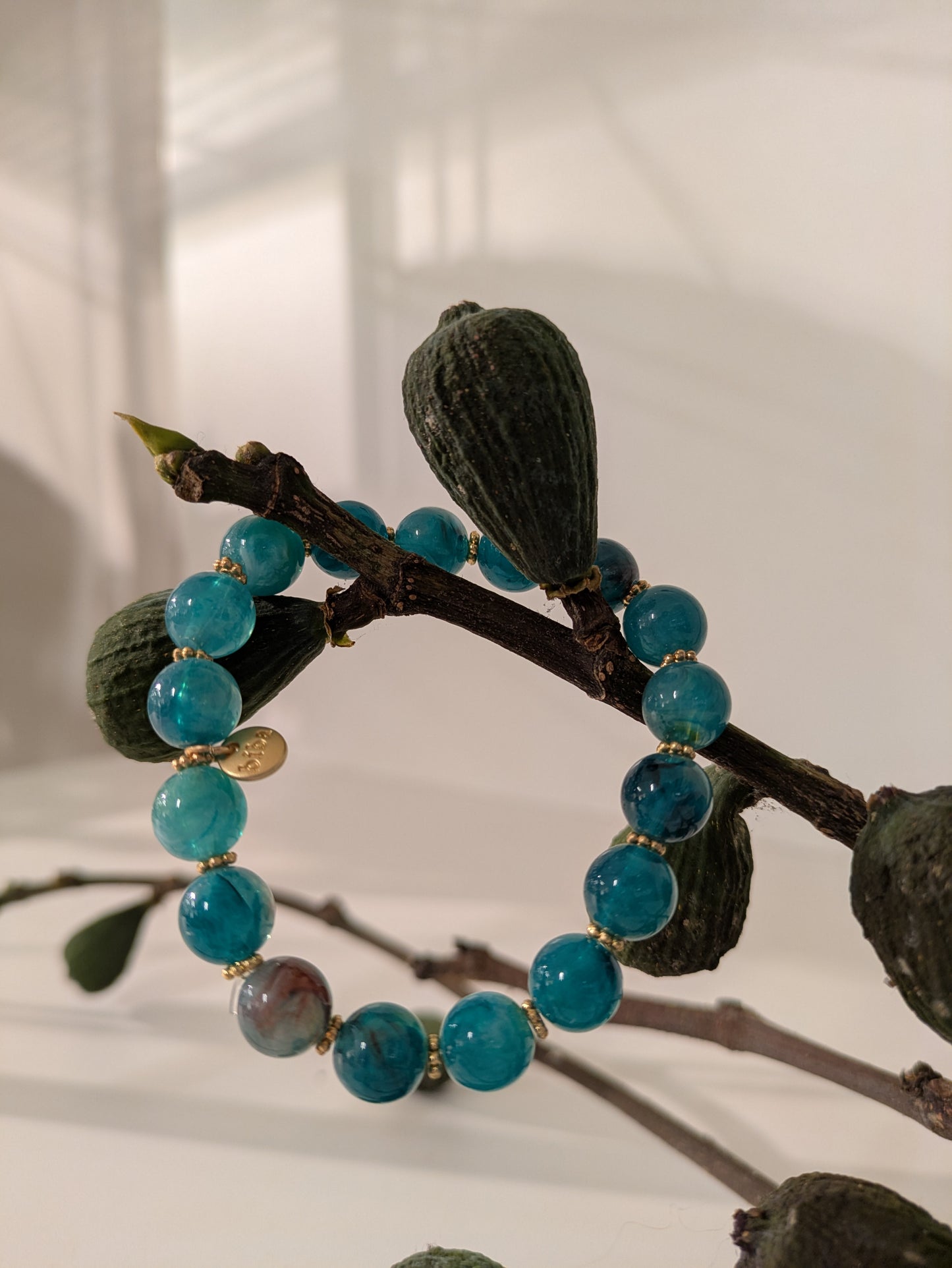 Armband Türkis/Gold