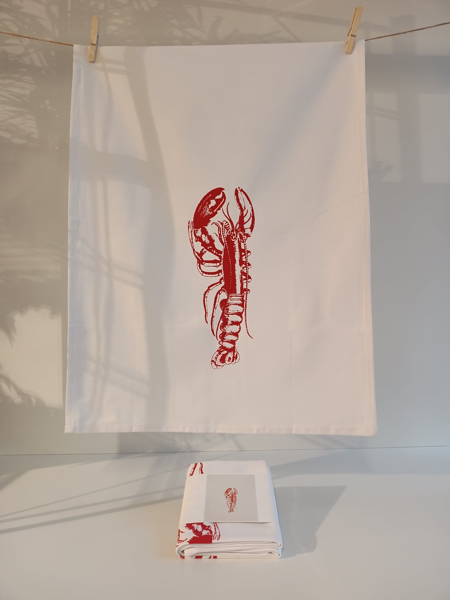 Geschirrhandtuch Hummer