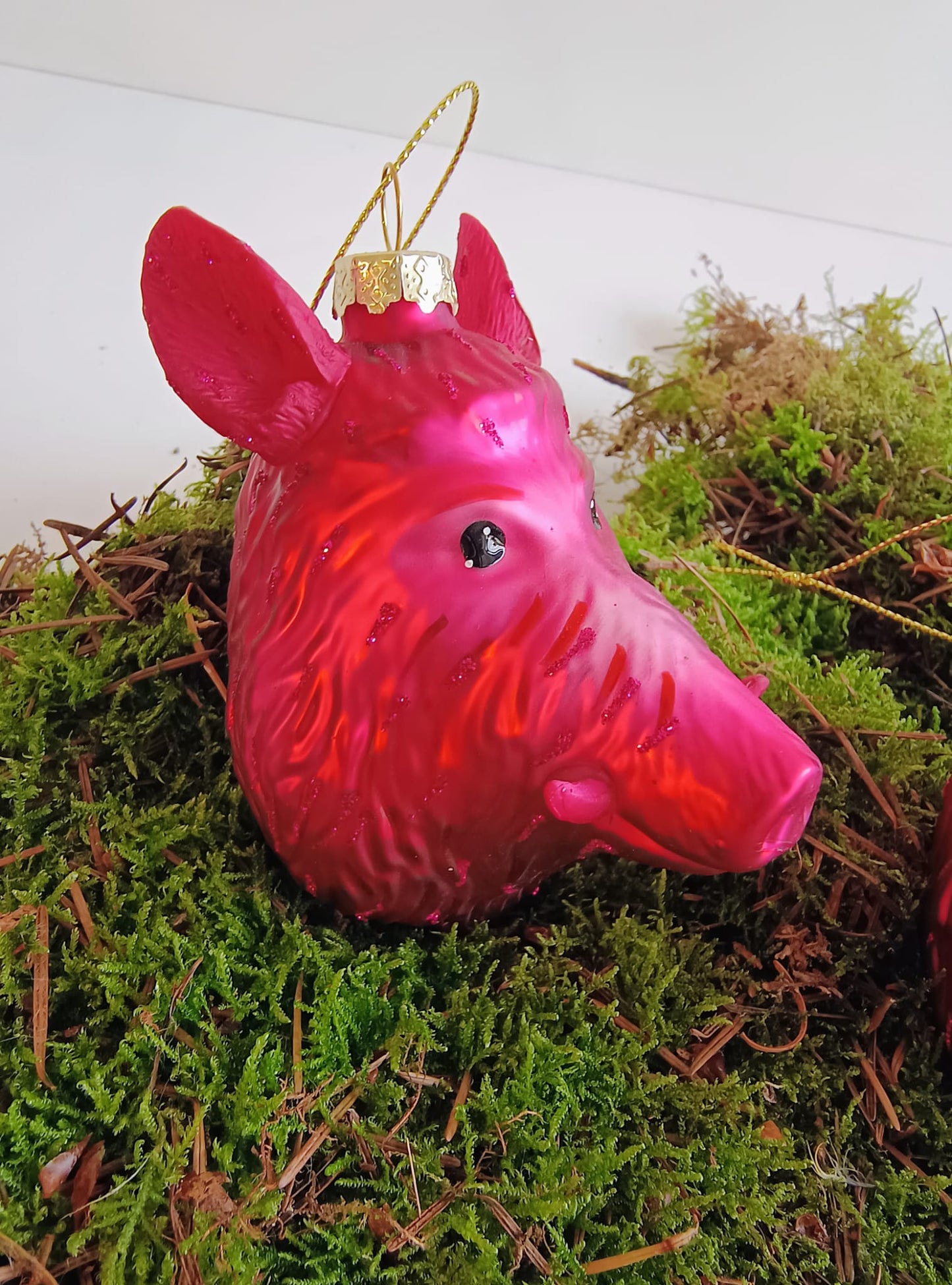 Glasanhänger Wildschwein Willy