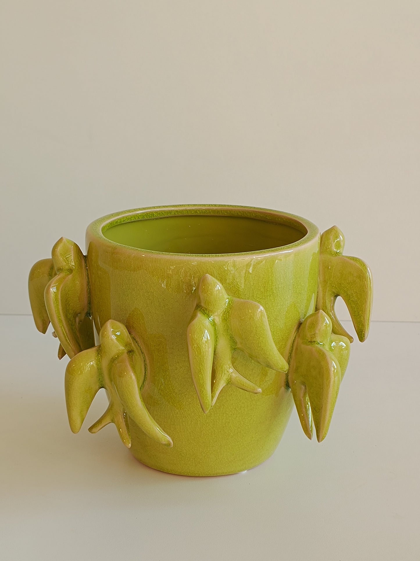 Übertopf "Emmelyn Green Birds" von PTMD