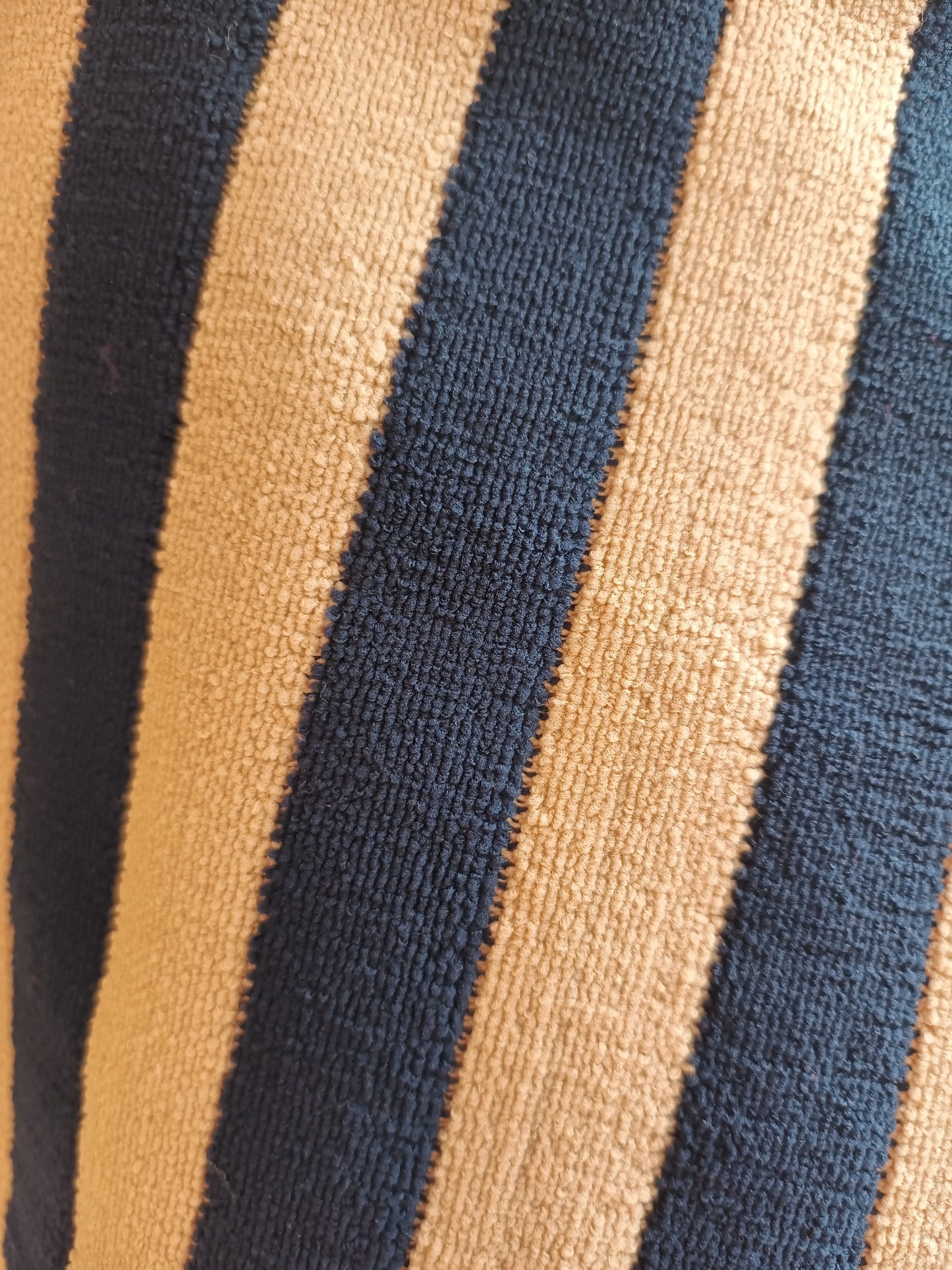 Tasche Lot 83 gestreift Blau/Beige