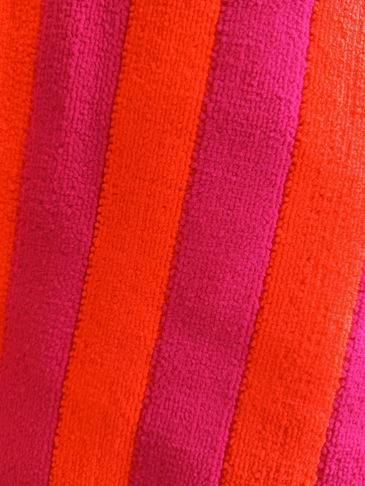 Tasche Lot 83 gestreift Orange/Pink