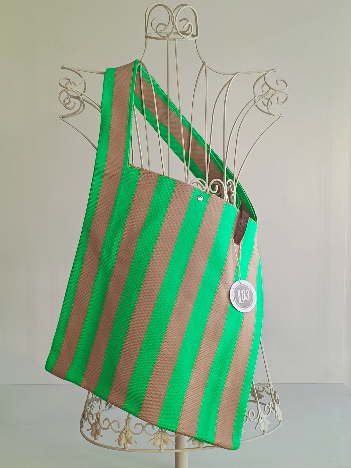 Tasche Lot83 grün/beige