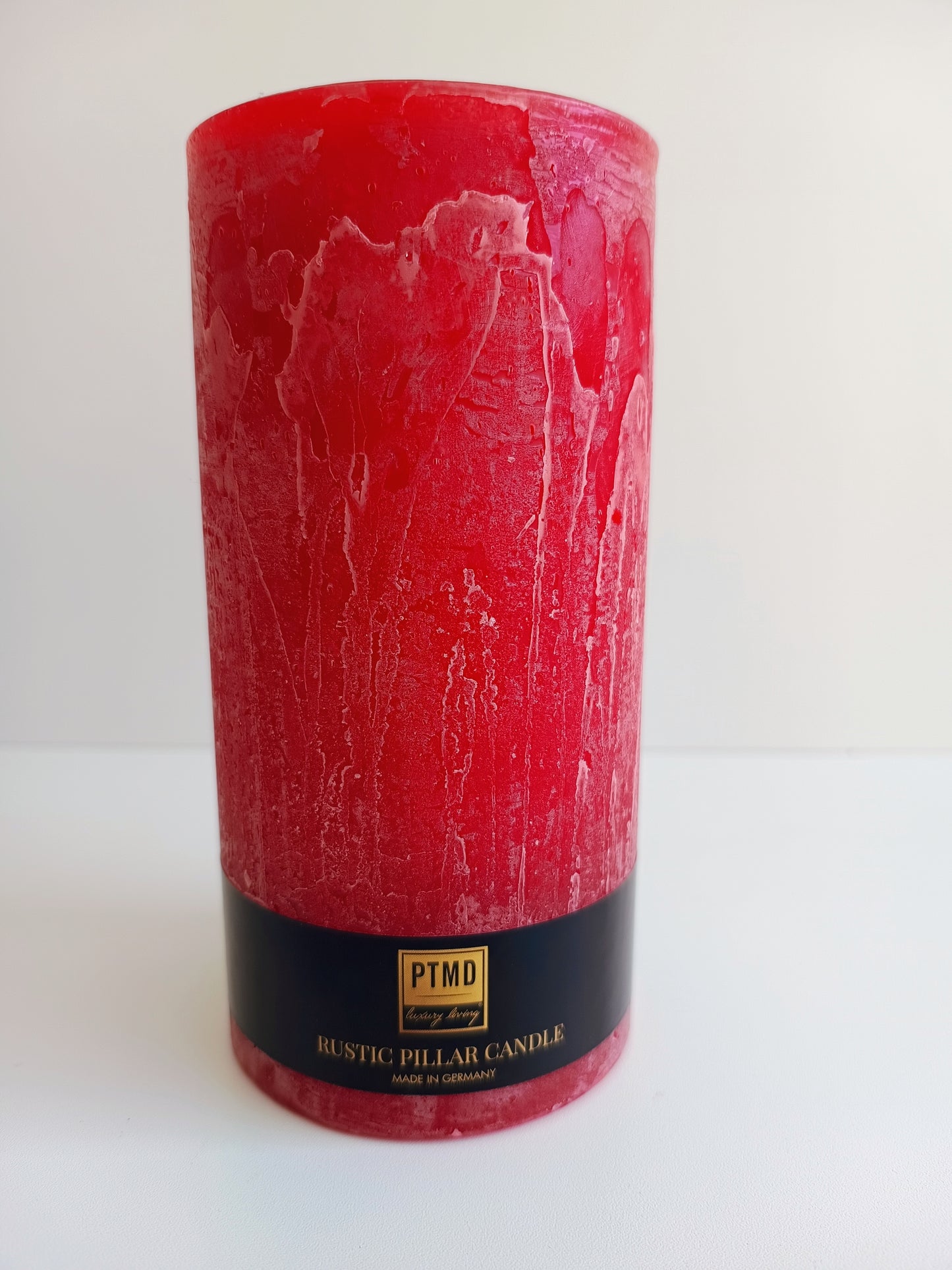 Stumpenkerzen von PTMD ruby red