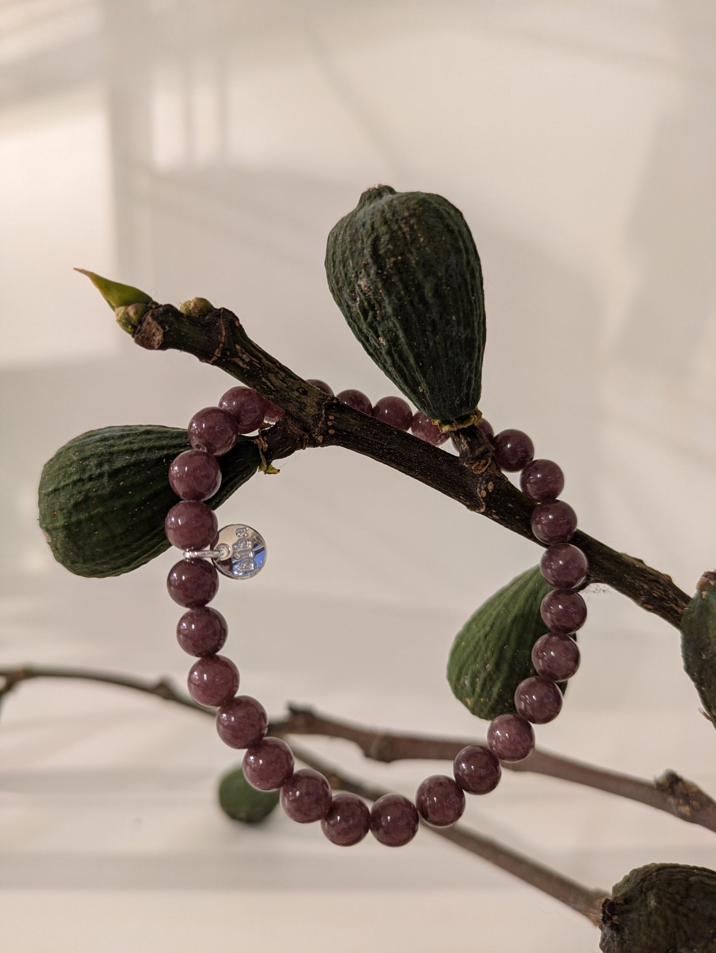 Armband Braun/Aubergine