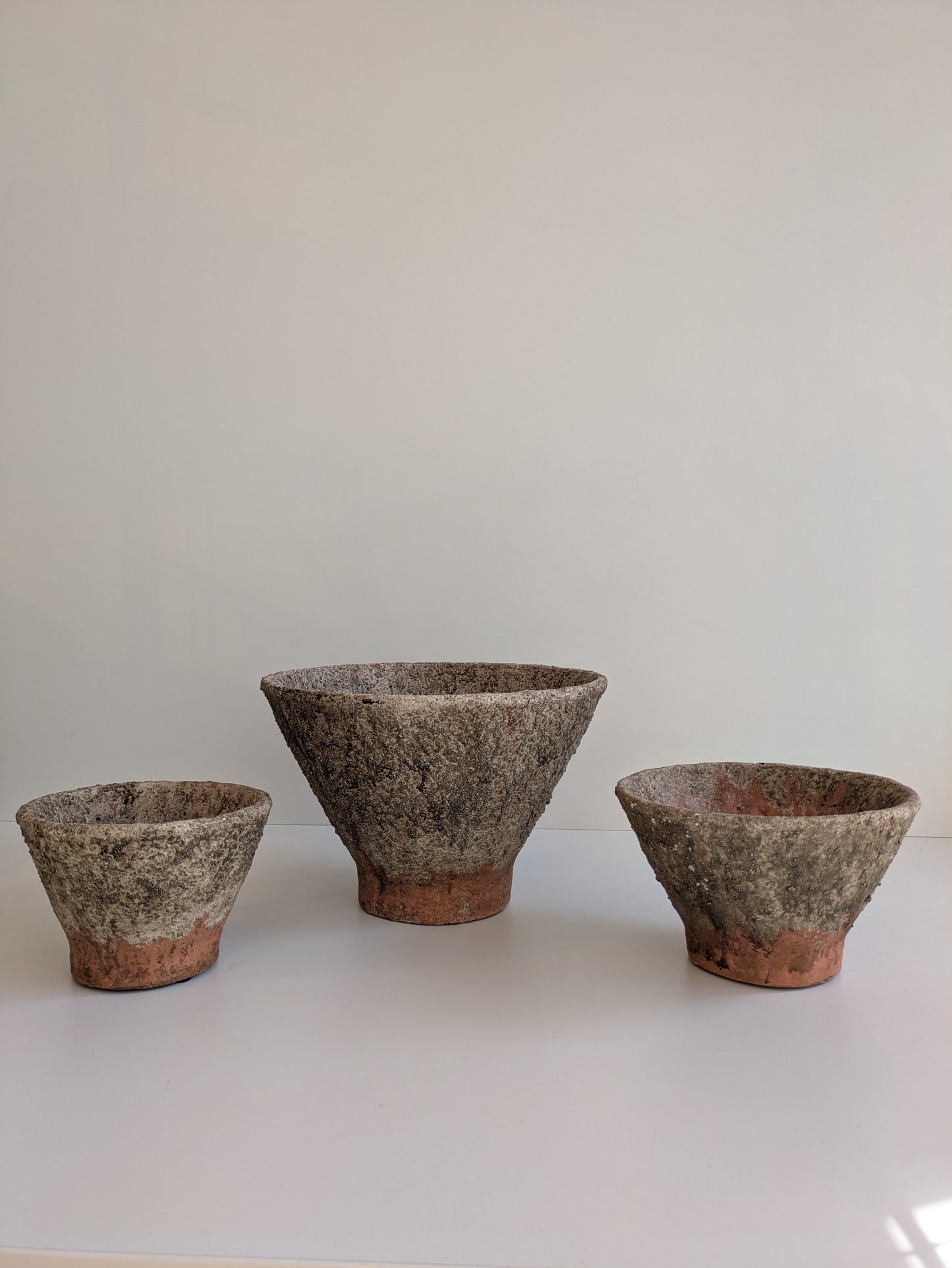 Topf Zement mit Harz