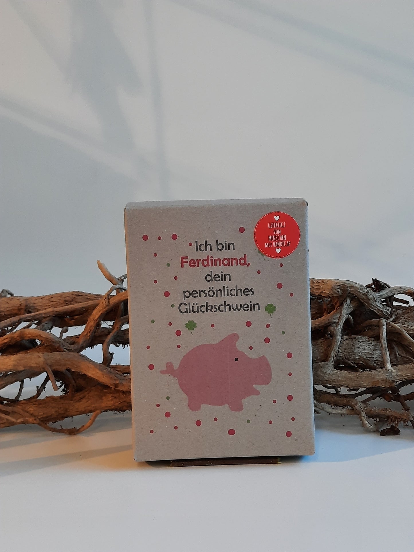 Wunderle Geschenkbox Ferdinand, das Glücksschwein