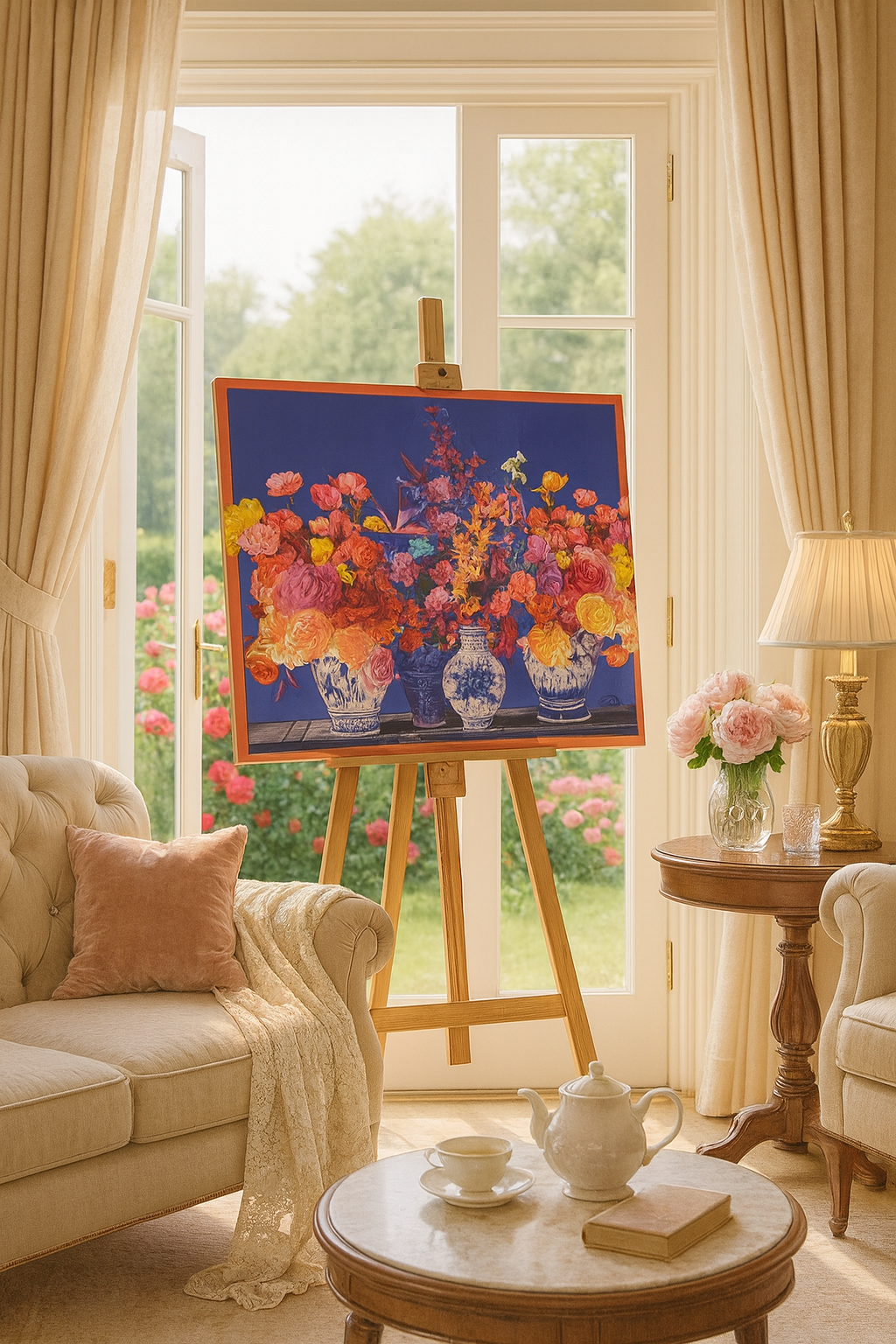 Bild Acrylbild handbemalt