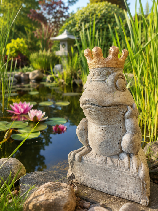 Zauberhafter Edelbeton Der Froschkönig von Atelier SirWilliam