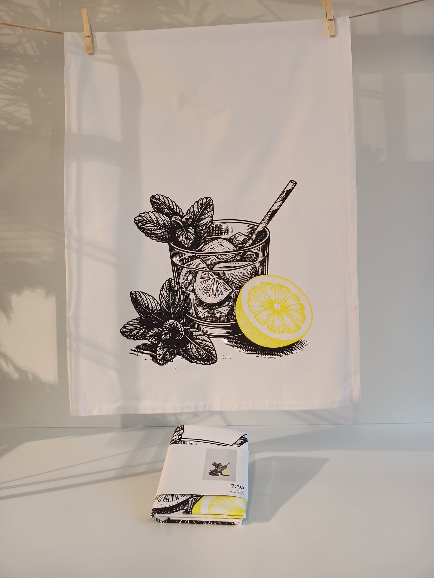 Geschirrhandtuch Gin