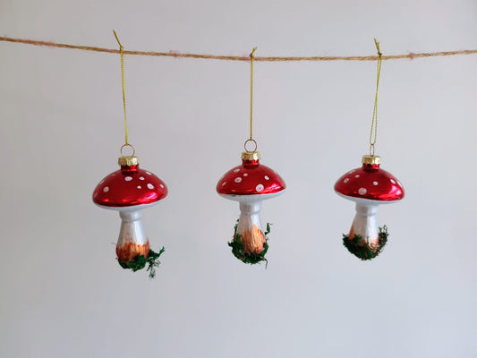Weihnachtsanhänger Fliegenpilz
