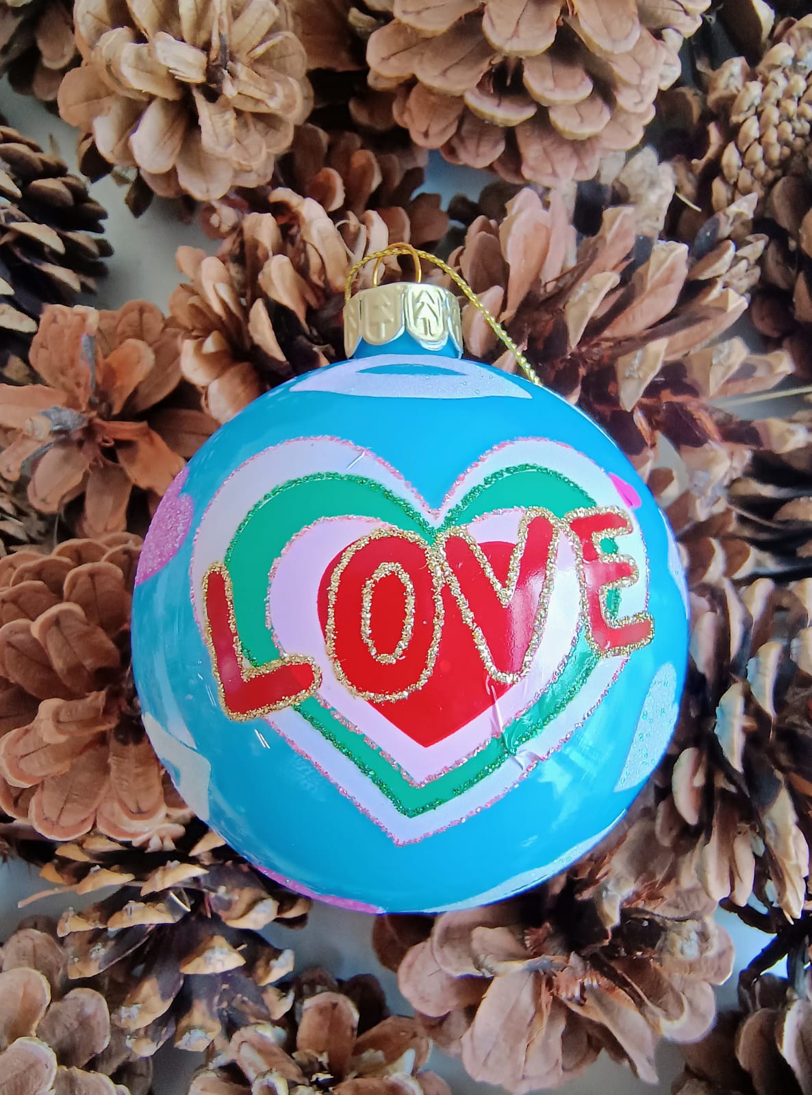 Love-Weihnachtskugeln