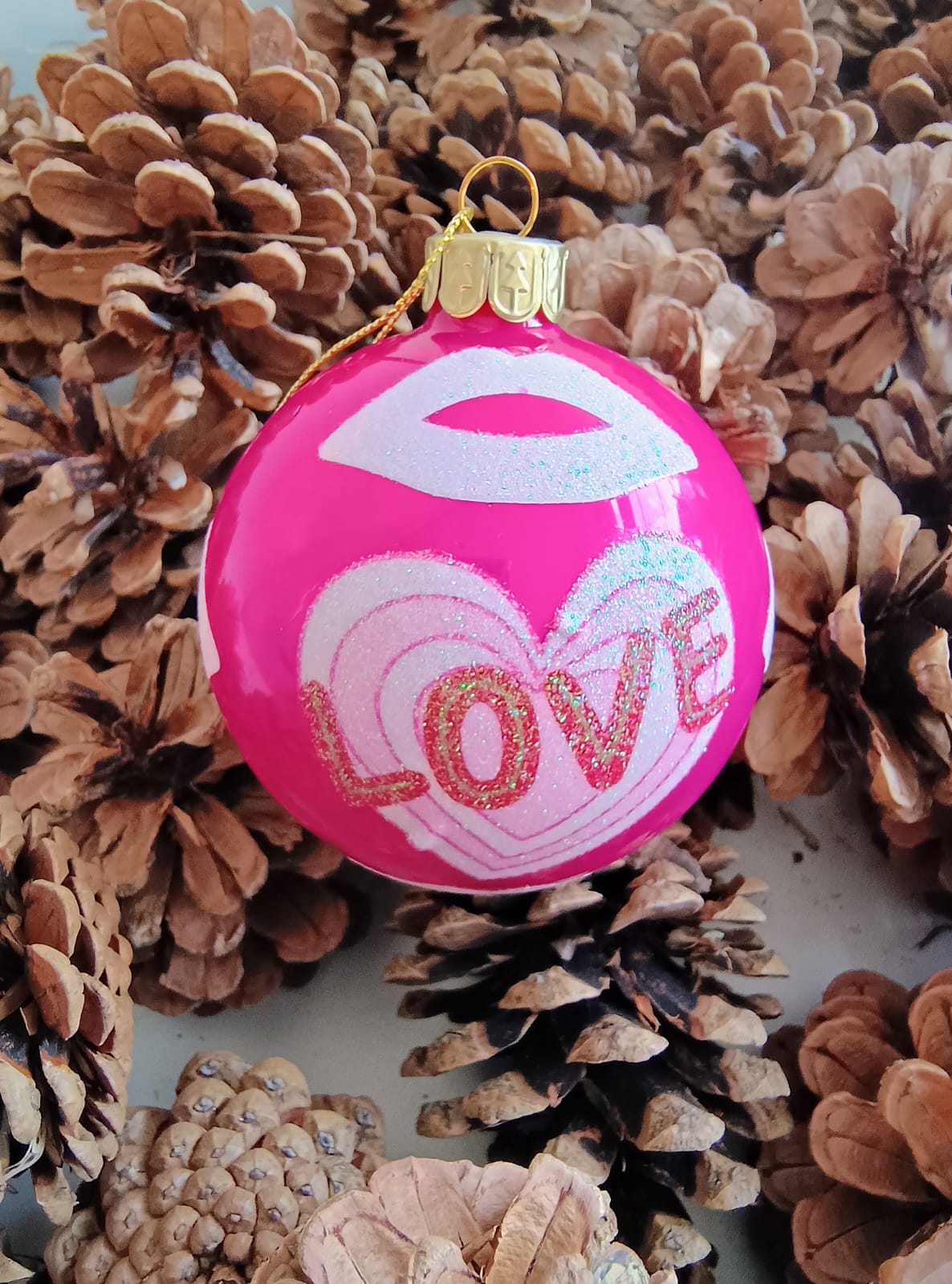 Love-Weihnachtskugeln