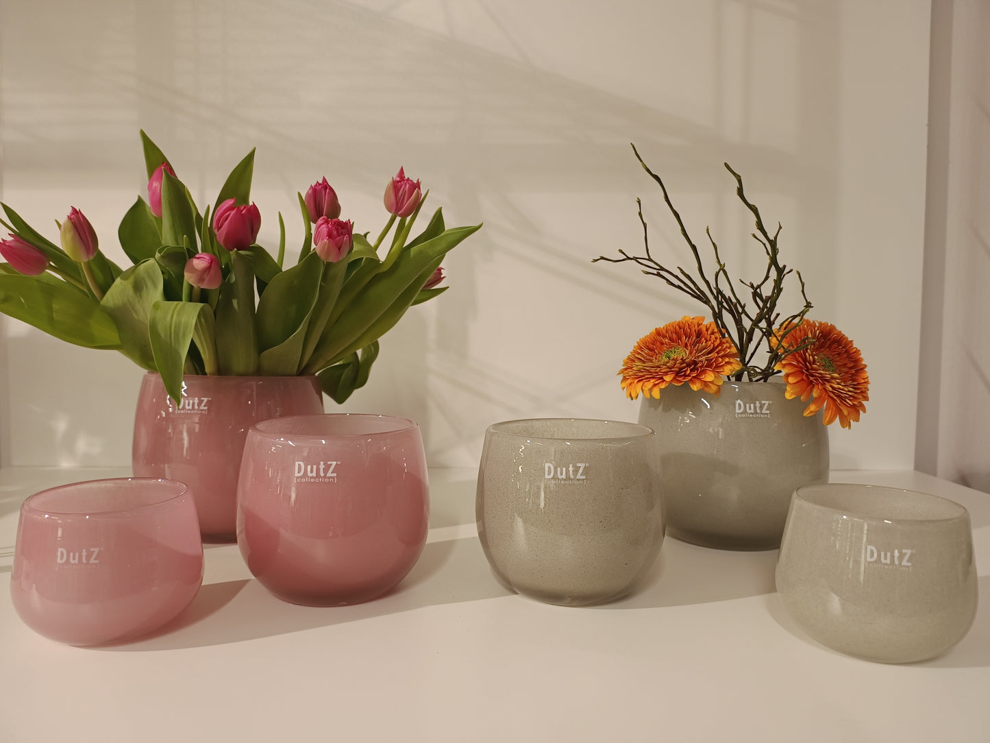 DutZ Pot Fuchsia und Lightgrey