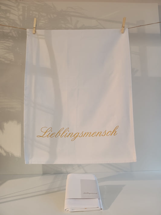 Geschirrhandtuch Lieblingsmensch