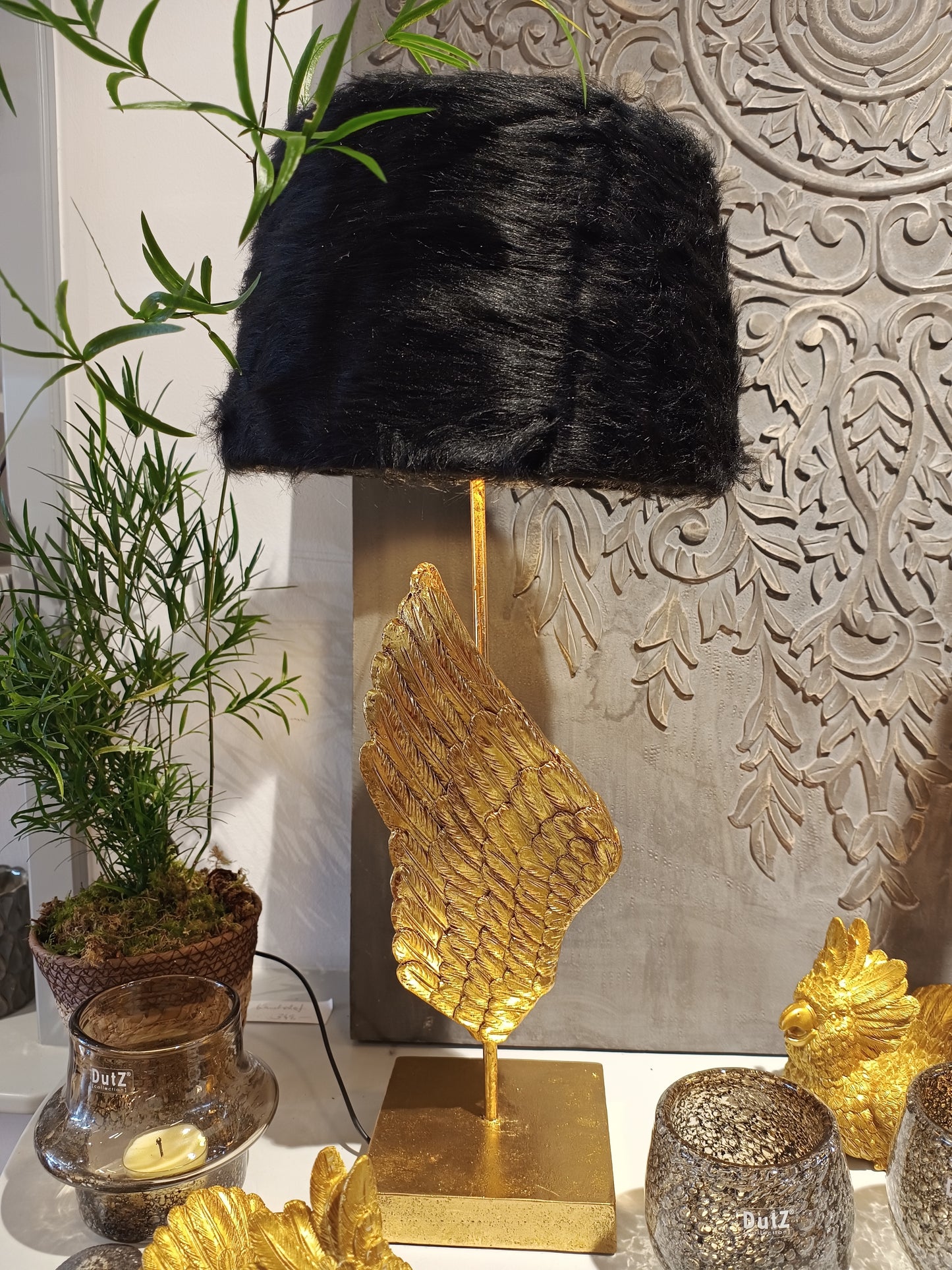 Tischleuchte Golden Wings