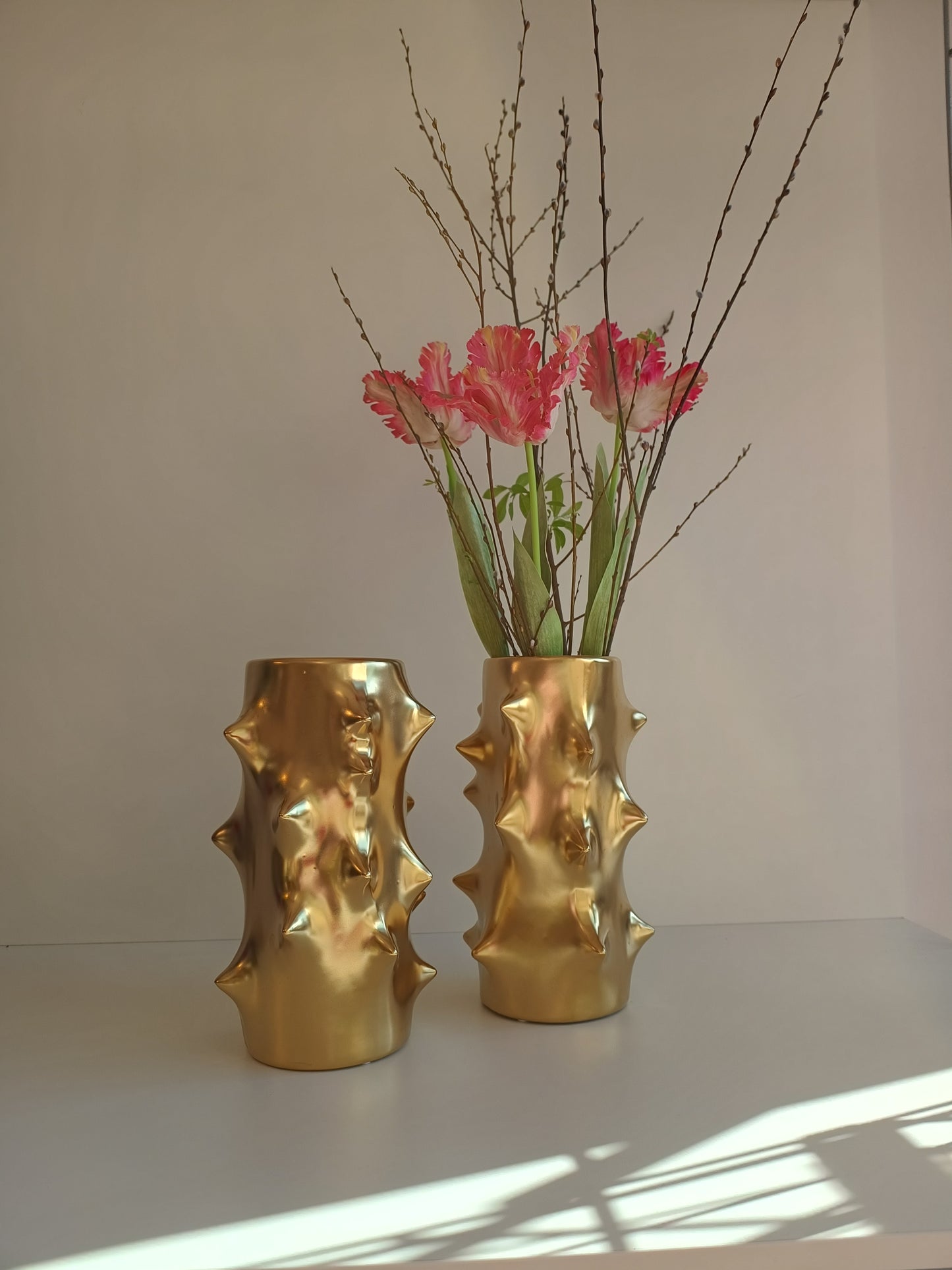 Oswaldo Gold Vase von PTMD