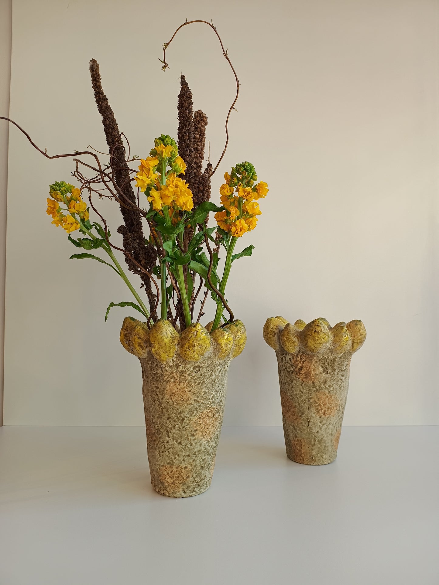 Vase Fruitsy Yellow von PTMD