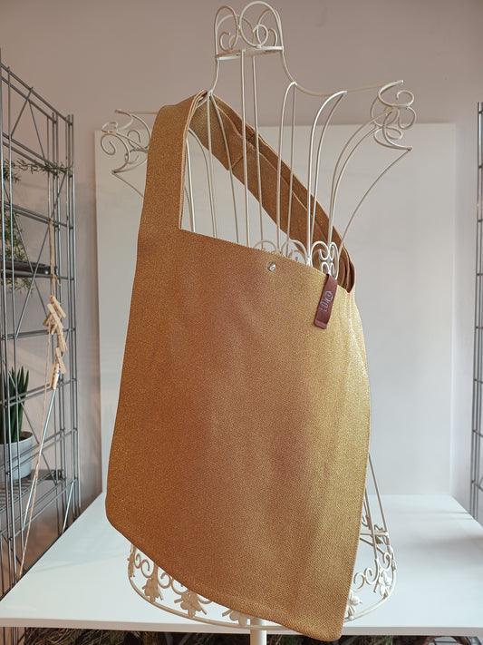 Tasche Lot 83 gold Glitzer