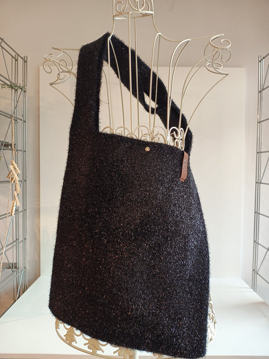 Tasche Lot 83 schwarz Glitzer