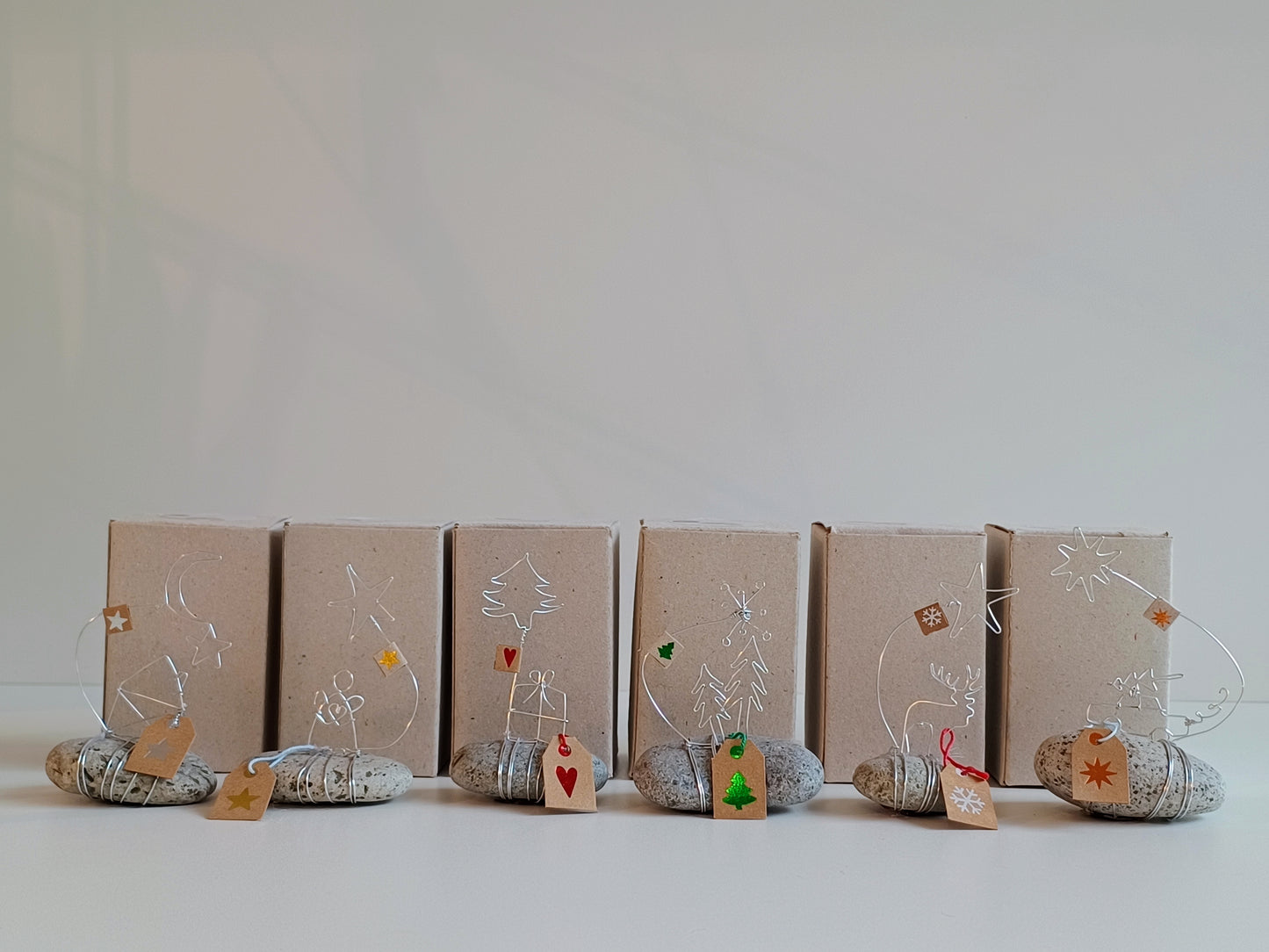 Winter Mini Steingeschichten Good old friends