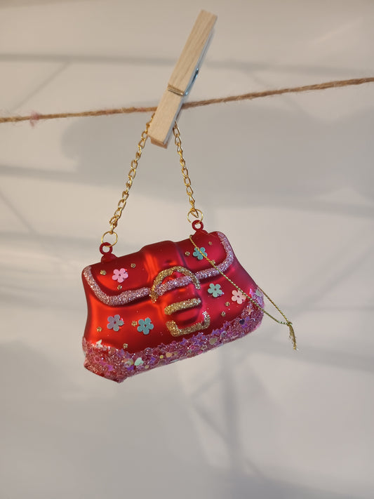 Weihnachtsanhänger Glamour Bag