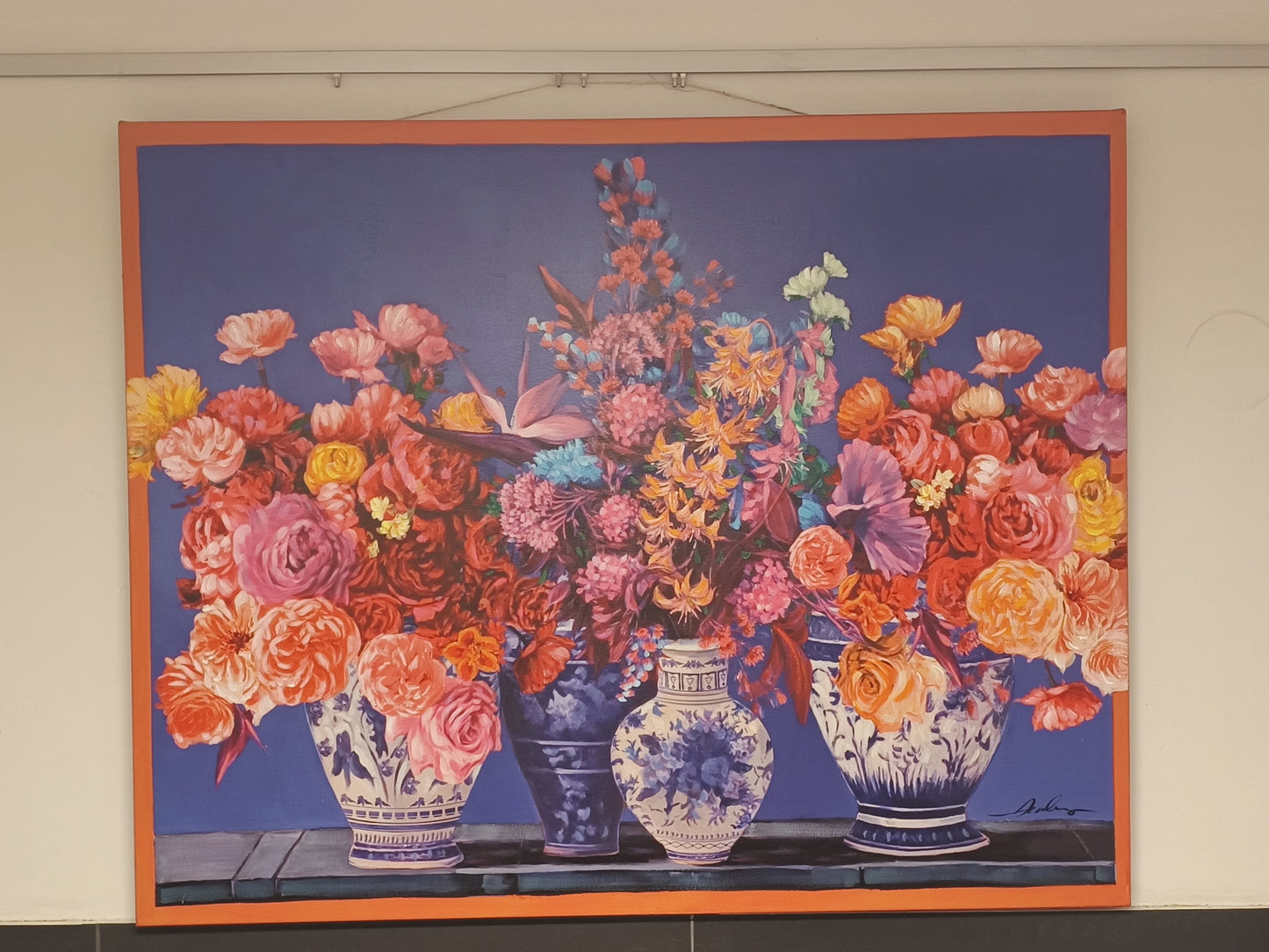 Bild Acrylbild handbemalt