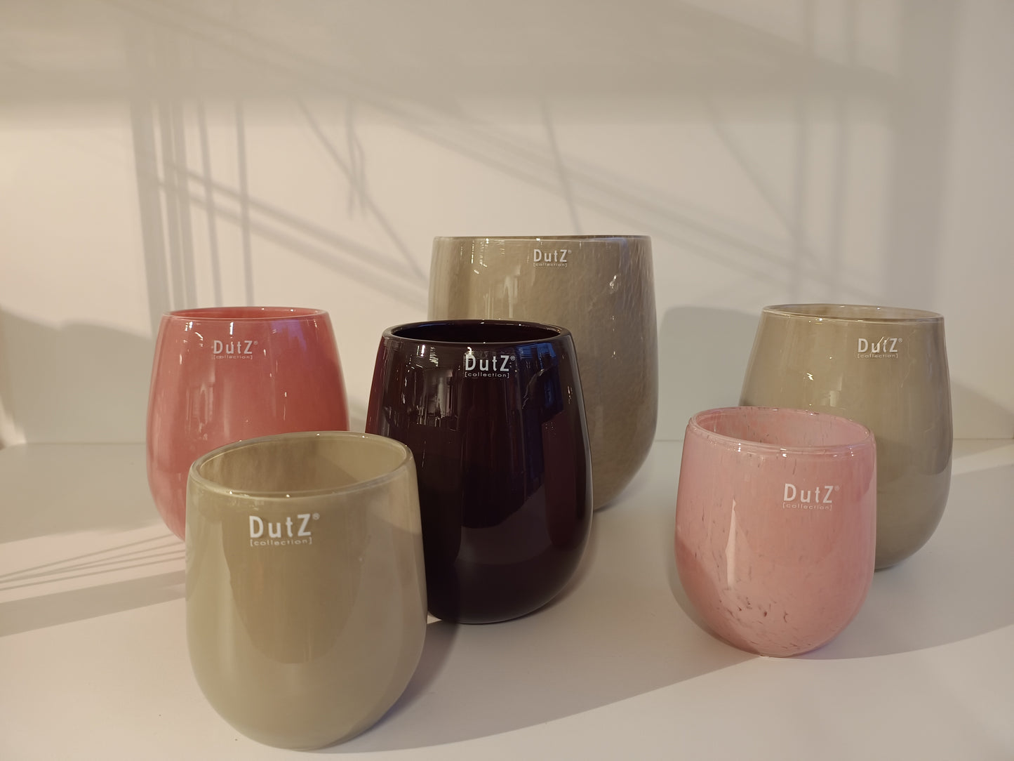 DutZ Barrel in Taupe, Plum und Fuchsia