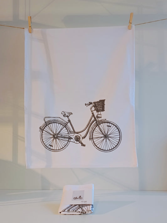 Geschirrhandtuch Fahrrad