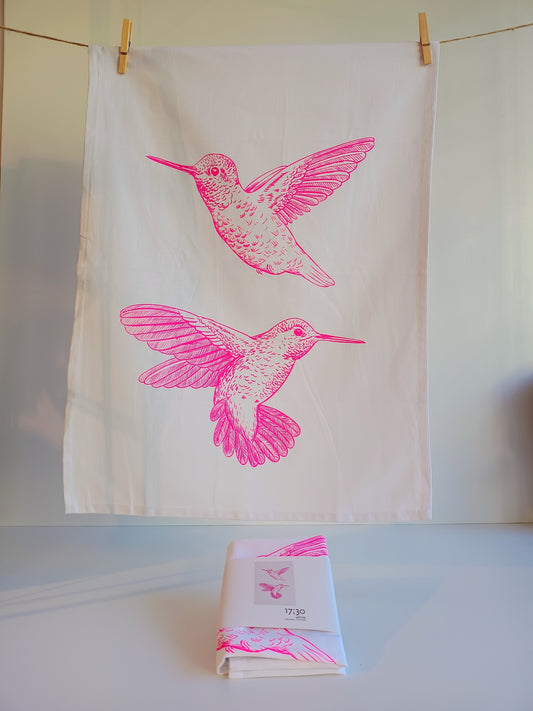 Geschirrhandtuch Kolibri von 17;30 Hamburg