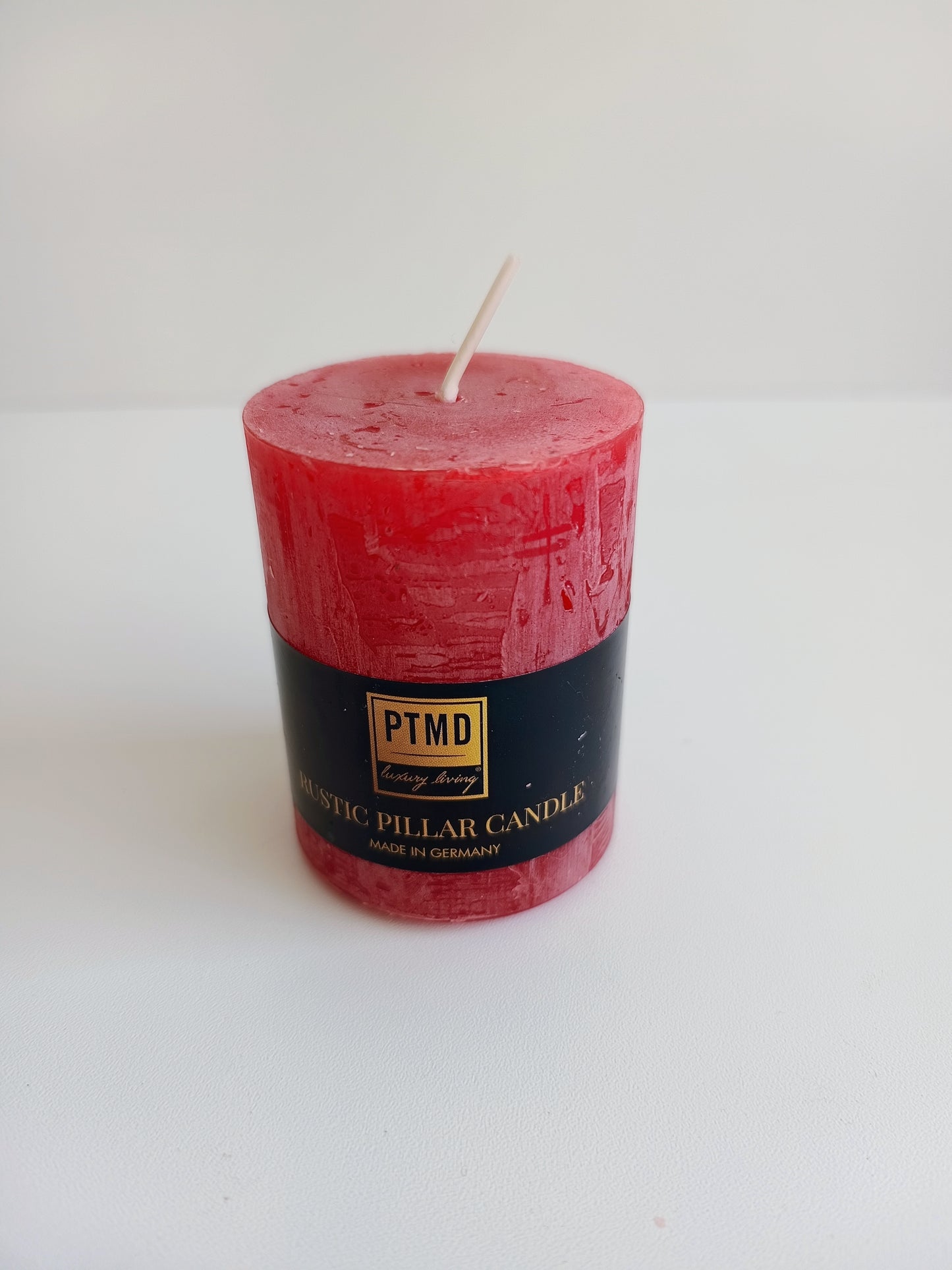Stumpenkerzen von PTMD ruby red