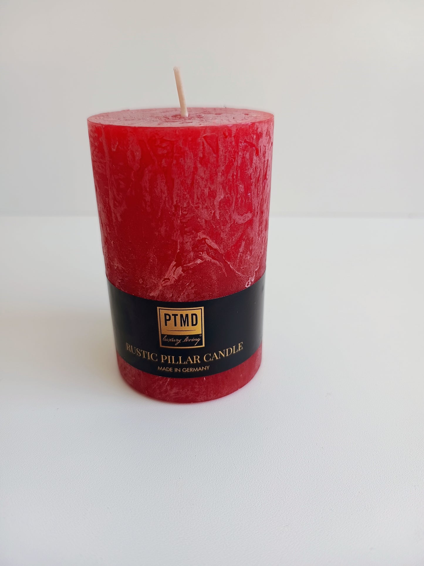Stumpenkerzen von PTMD ruby red