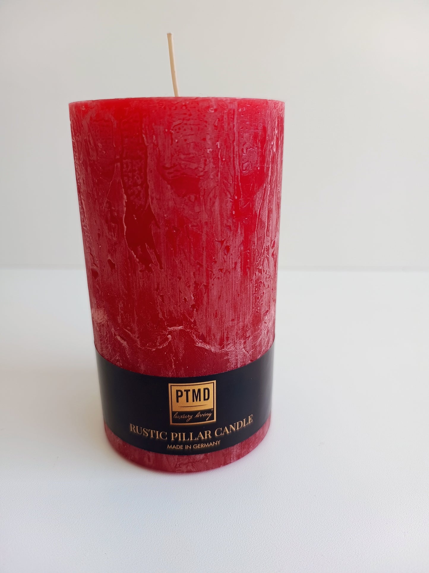 Stumpenkerzen von PTMD ruby red