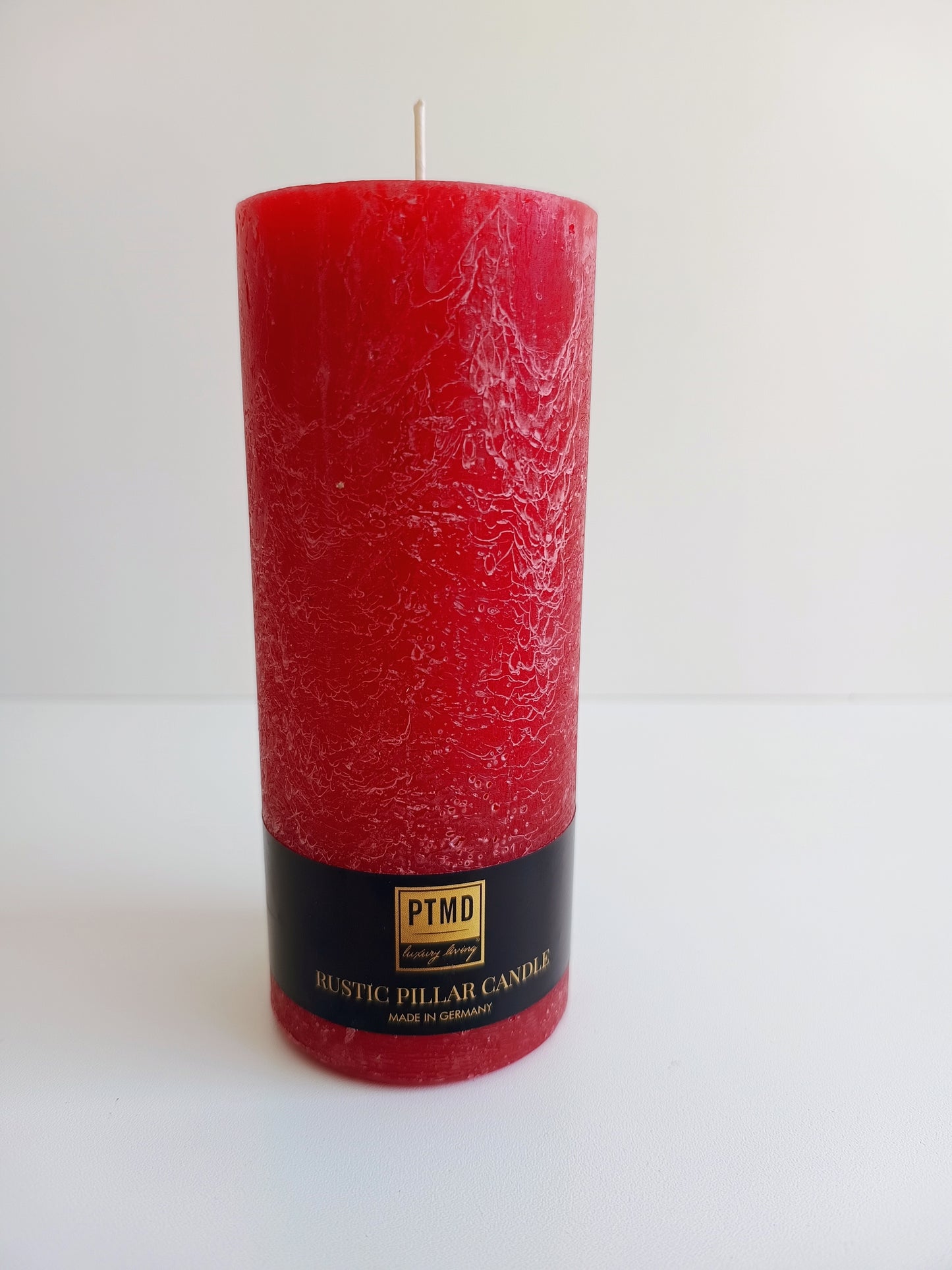 Stumpenkerzen von PTMD ruby red