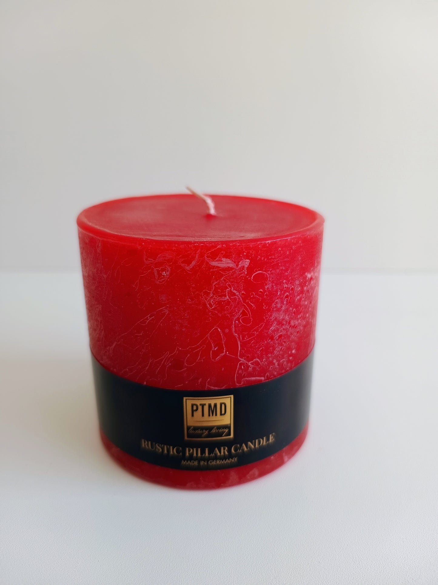 Stumpenkerzen von PTMD ruby red