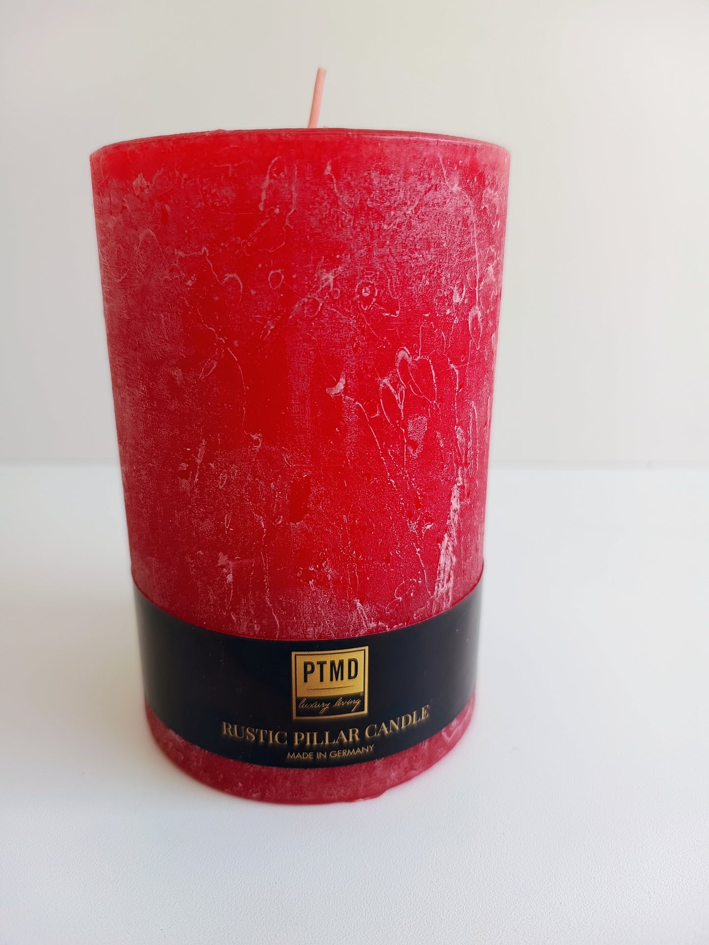 Stumpenkerzen von PTMD ruby red