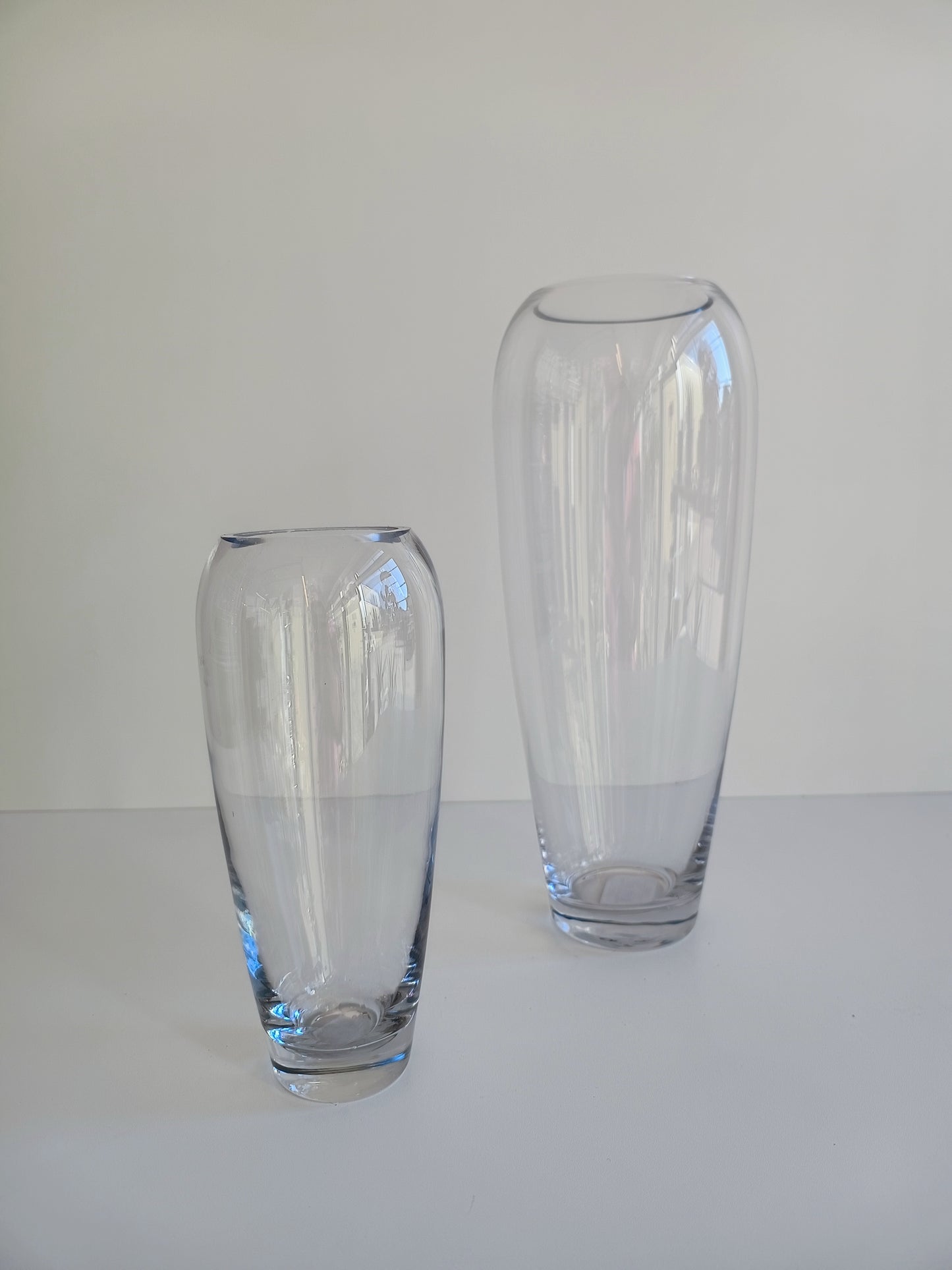 Vase Sulmona Klar zwei verschiedene Größen