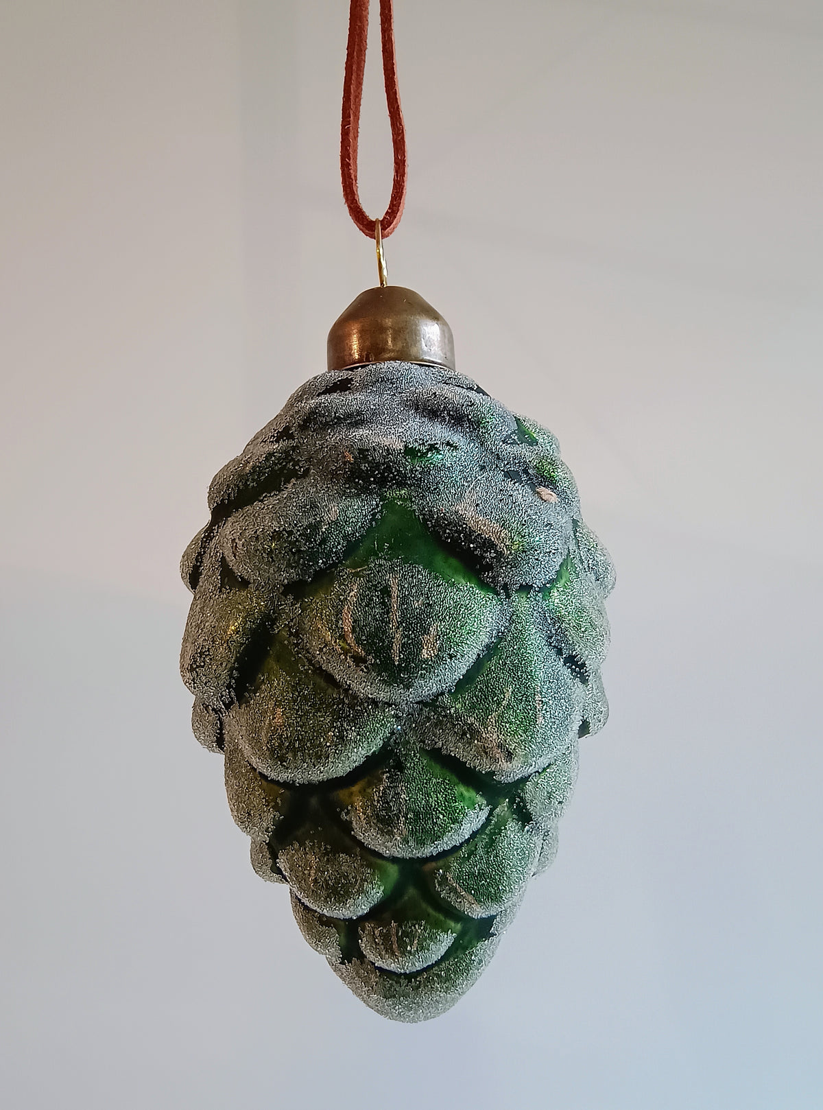 Glaszapfen - zauberhafte Weihnachtsdekoration