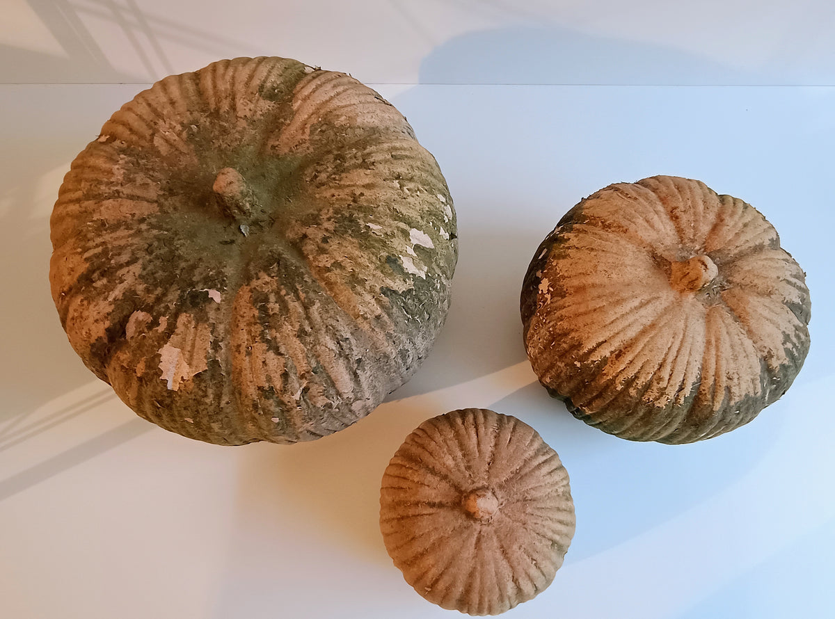 Kürbis aus Terrakotta