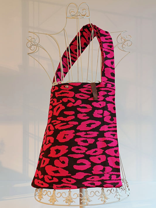 Lot83 Shopper Leo pink-braun