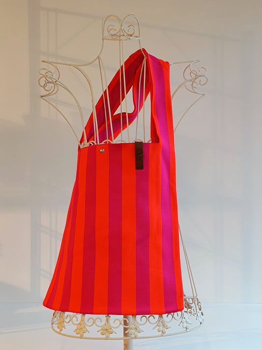 Lot83 Shopper in orange-pink