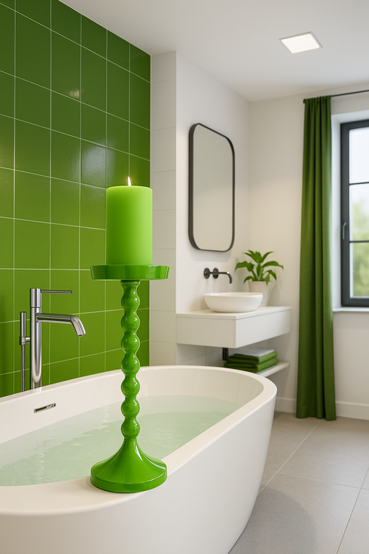 Kerzenleuchter green