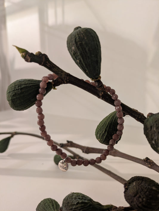 Armband Braun/Aubergine