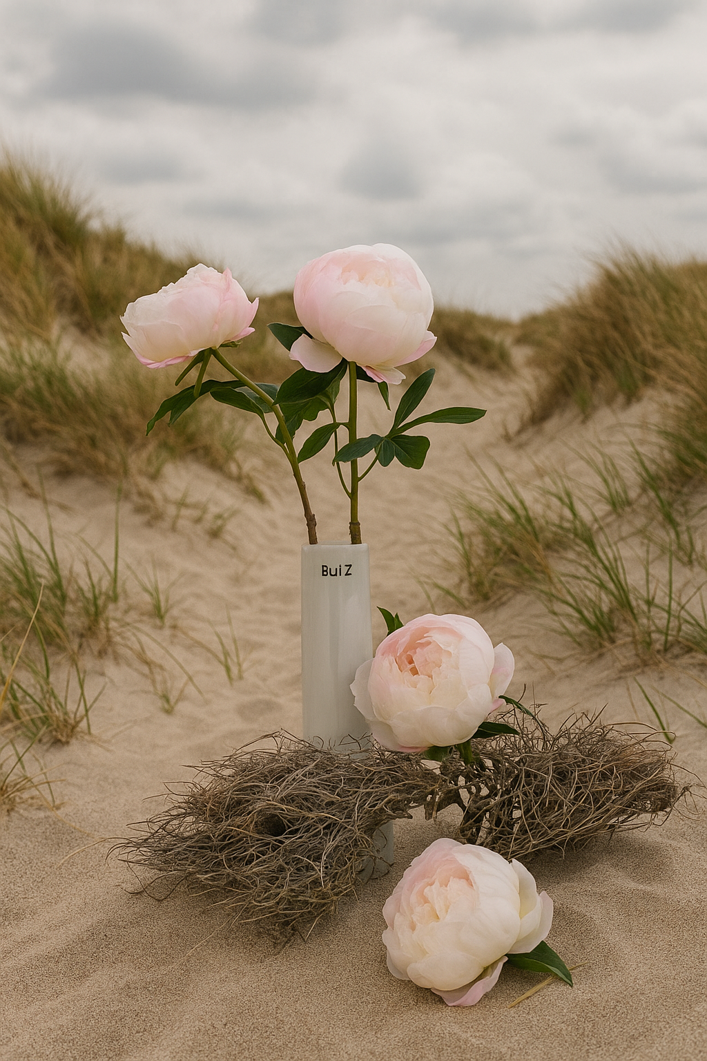 Pfingstrosen Seidenblumen