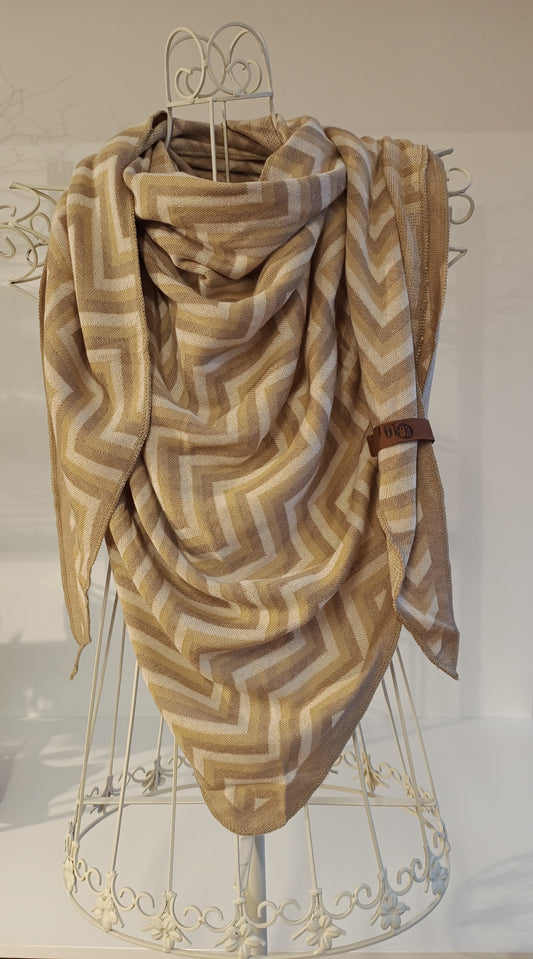Schal beige von Lot 83