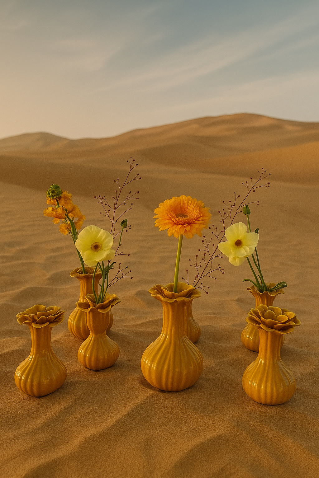 Vasen "Dolores Yellow" von PTMD