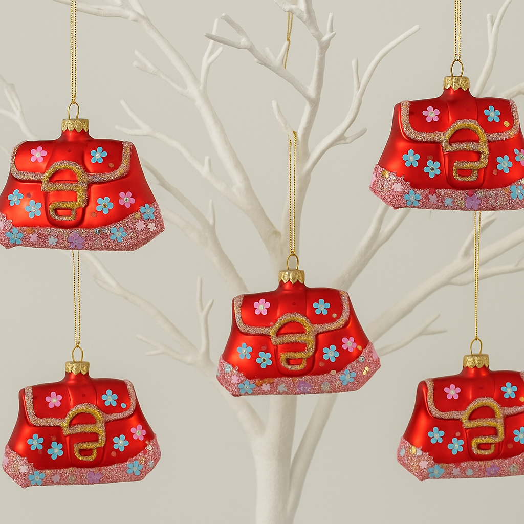 Weihnachtsanhänger Glamour Bag