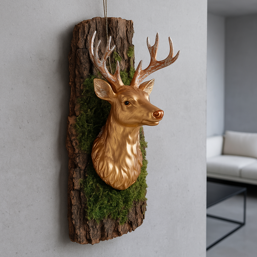 Dekoanhänger Golden Deer